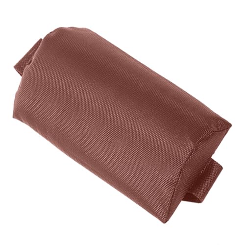 Weqizuerqi 35 x 15 x 6 cm, cojín cervical para tumbonas, cojín con banda elástica para sillas, cojín cervical ajustable en altura para sillón de relax