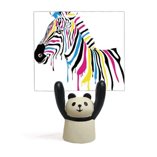 Pinto support pour mémo panda motif arc-en-ciel, idée cadeau de bureau