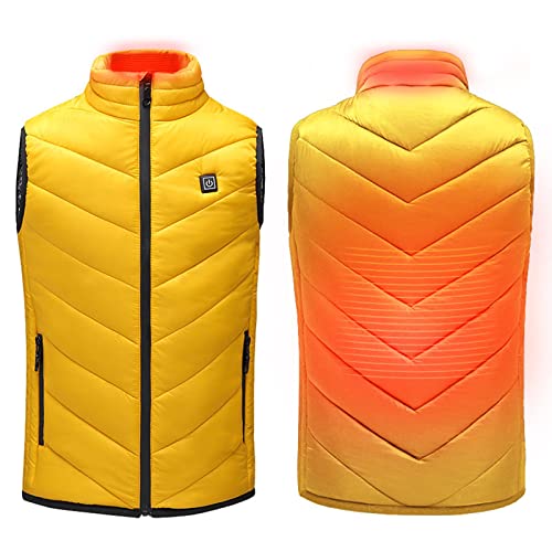 Boys Girls Heated Vest with 3 Adjustable Temperature Electric USB Rechargeable Winter Thermal Vests Heating Gilet4