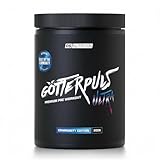 OS NUTRITION Götterpuls Ultra Pre Workout – Mit 200mg Koffein – L-Citrullin, OXYSTORM, Citicolin & Cyclic Dextrin – Vegan – 480g Pulver (20 Portionen), COMMUNITY EDITION 2026 (Erdbeere-Ananas-Kokos)