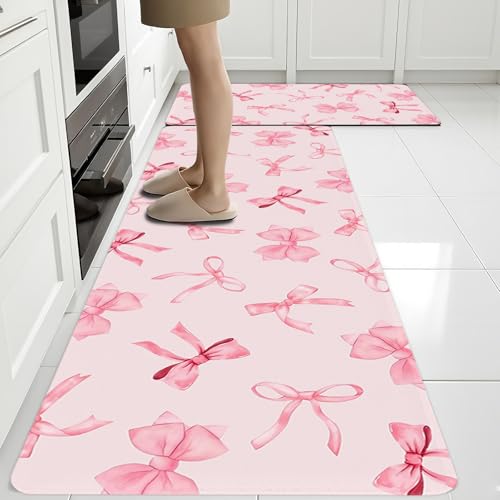 Bow Rugs for Kitchen Floor, 2P...
