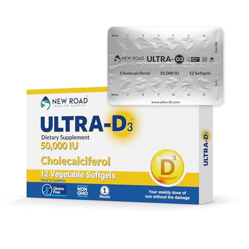 ULTRA-D3 Once-Weekly Vitamin D3 50,000 IU
