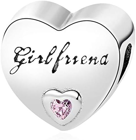 Emelies Family Heart Charms. Sterling Silver gift for your Mum, Mother, Step Mum. Charm Fits Pandora & All European Bracelets