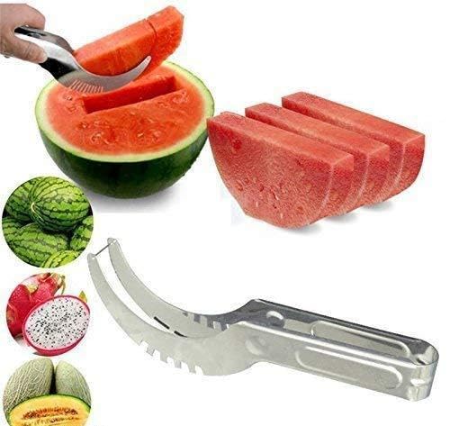Stainless Steel Knife Corer Fruit Vegetable Cutting Tools Kitchen Gadgets Watermelon Slicer Cutter
