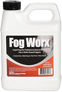 FogWorx Fog Juice - 1 Quart of Organic Odorless Fog Fluid (32 oz)