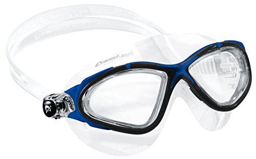 CRESSI Planet Swim Goggles, Clear/Black/Blue, Clear lens [DUPLICATE]