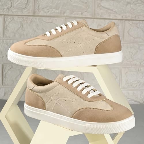 Image of Centrino Women Sneaker | Cushioned Insole for Comfort | Stylish Lace-Up Design | Perfect for Casual Outfit for Girls (9244)