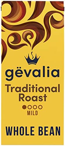Gevalia Whole Bean Coffee, Traditional Mild Roast, 12 oz. Bag