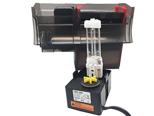 Image of Grech CBG-800 5W UV Sterilizer Hang-On Back Filter, 20-50 gallon /211 GPH, Black