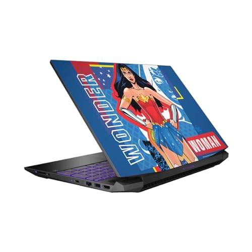 Autocollant Wonder Woman PC HP Pavilion 15.6 protection vinyle skin