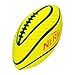 Nerf 10 Player Flag Football Belts + Ball Set - Youth Flags + Junior Foam Football for Kids - Full Kit for 5 v 5 Games - Includes (10) Belts + 1 Foam Ball