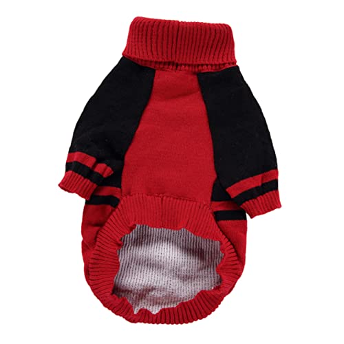 FUTUREORYY Ropa para Mascotas Vestido de Fiesta de Mascotas Forma Atuendo Ropa de Festival para Mascotas Disfraces pequeño Hola Precioso Traje de Mascota Perro Ropa de Halloween Acrílico Rojo