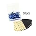 Linkboy Archery Spin Vanes 1.8inch Arrow Vanes Fletches - 50pcs (Blue)