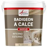 Calce a Pennello Facciata, Interno Esterno, Muri 5 kg Cadice Crema