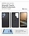 Spigen Silicone Fit MagFit Designed for Galaxy S25 Ultra Case [Qi2 Certified/Magnet for Galaxy] (2025) - Black