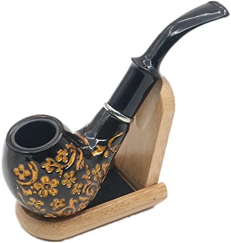 Somking Pipe,Brand New in Box Marbleized Tobacco Durable Pipe (2)