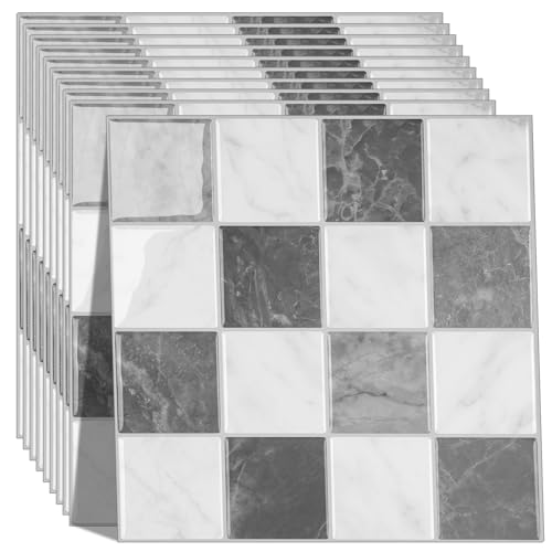 AllDecoo Peel and Stick Backsplash, New Upgrade Design 9" x9"Square