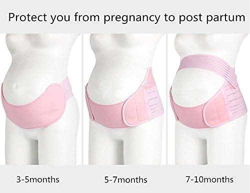 Miniatura 7 de Faja de embarazo para el vientre, faja de maternidad para el dolor de espalda Prenatal faja de soporte para el embarazo, de material ajustable y