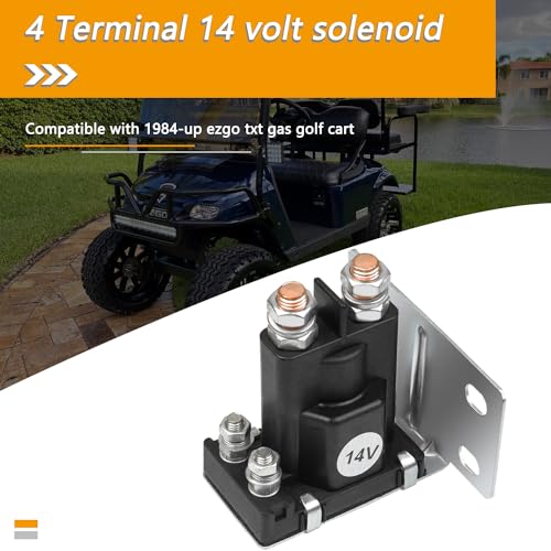 14V Golf Cart Solenoid for EZGO TXT Gas Golf Cart 1994-Up by HNeekyr - Used condition - Image 6