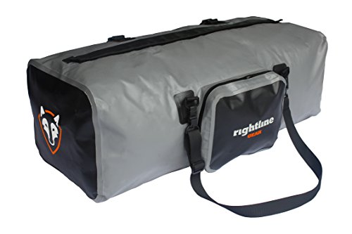 Rightline Gear 100D91 for Jeep Wrangler Waterproof Duffle Bag for Travel, Gray/Black, 36 by 16 by 13 in