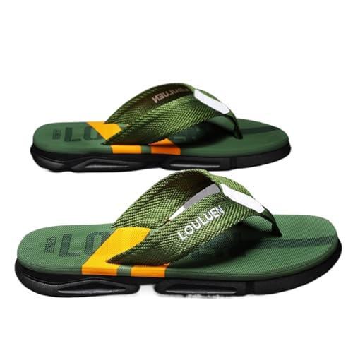 Men's Premium Flip Flops Summer Beach Sandals with Anti-Slip Sole, Breathable EVA Comfort Outdoor Slides for Casual Fashion (Size 39-45)