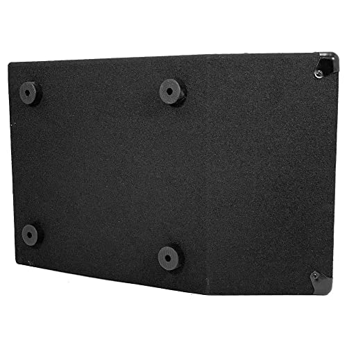 Seismic Audio - Sa-10Mt-Pw-Pair - Pair Of Powered 2-Way 10" Floor / Stage Monitor Wedge Style With Titanium Horns #TOP7