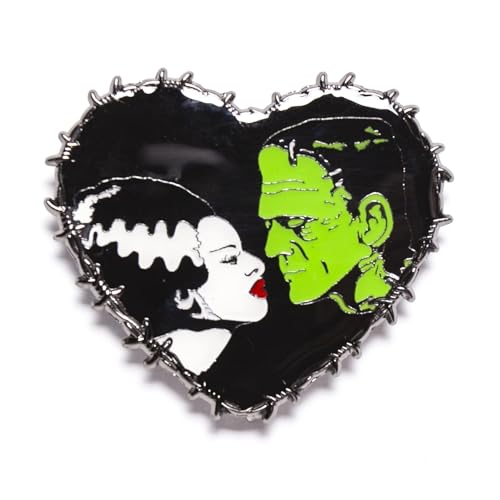 Broche en émail Universal We Belong Dead pins phosphorescent cœur