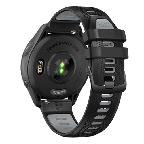 22mm Quick Release Watch Band for Garmin Forerunner 265/Forerunner 255/Vivoactive 4/Venu 3/Venu...