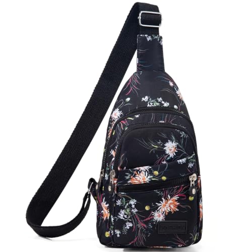 Image of Banelu Small Sling Backpack Crossbody Bags for Women Men, Sling Bag Cross Body Bag Fanny Packs Crossbody Purses