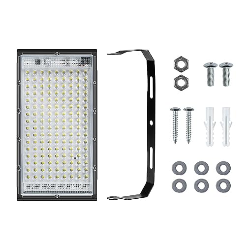 Feux de sécurité projecteur LED 200W IP65 applique murale étanche pour éclairage extérieur