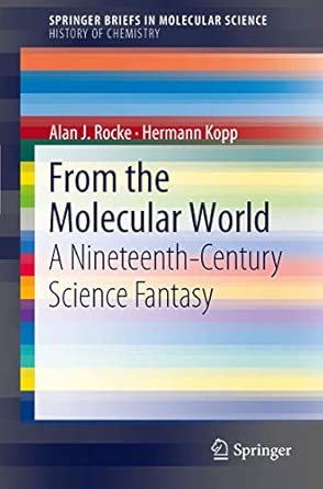 From the Molecular World: A Nineteenth-Century Science Fantasy 2012th Edition book cover