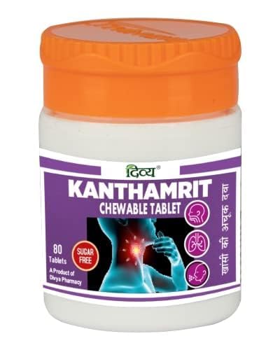 Divya Pharmacy Kanthamrit Chewable Tablet 80 N (Pack Of 2)-image-6