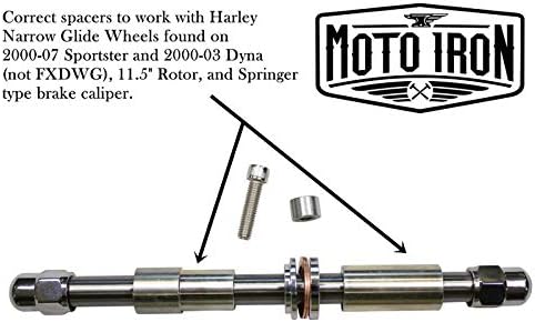 Springer Front End for Dyna 91-17 & Sportster 04-Up (Stock Length, Chrome)