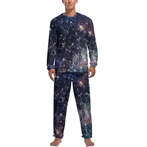 Pyjama homme espace ensemble haut et bas à offrir en cadeau de vêtement de nuit
