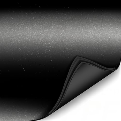 Image of ColorFusion PPF by VViViD, Matte Stealth Metallic Black Dry Apply PPF Vinyl Car Wrap Roll 10ft x 5ft