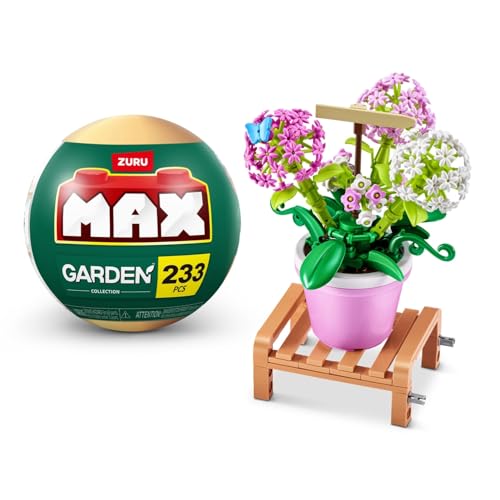 ZURU Max Premium Garden Pot Plants : Hydrangea macrophylla �Y�[���[ �}�b�N�X�v���~�A�� �K�[�f�� �|�b�g�v�����g : �A�W�T�C 233�s�[�X �~�j�`���A�u���b�N�R���N�V���� �J�v�Z���g�C ���K�i