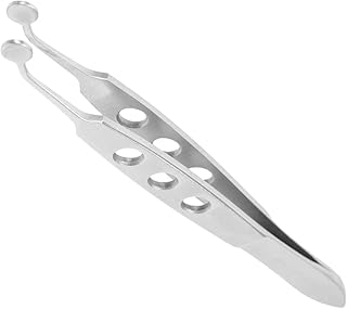 HAPINARY Pinça De Massagem Da Glândula Meibomiana M Pinça Para Cílios Pinça De Aço Inoxidável Para Cílios Removedor De Chiqueiro De Olho Pinça Para Depilação Pinça Para Sobrancelha Pinça