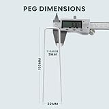 Green Haven Garden Pegs – 100 Pack Galvanised U Shaped Ground Staples – Heavy Duty Metal Landscape Pins for Weed Membrane, Artificial Grass, Moss Poles & Ground Fabric - Image 3