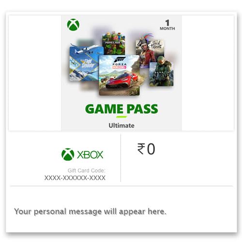 Xbox Game Pass Ultimate : 1 Month Membership (Digital Code) | Flat 2% off | Instant Delivery Toy Review India (Iknoor World )