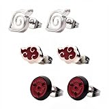 Naruto Stud Earring Set 3-Pairs