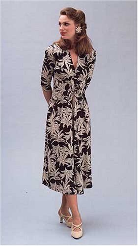 Folkwear 233-1930'S-1940'S Glamour Girl Dress Sewing Pattern #TOP6