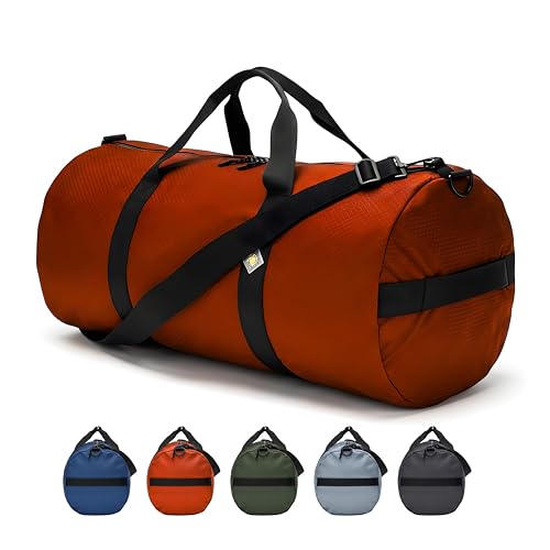 75L Hauler Heavy Duty Duffle Bag, Weatherproof Ripstop Gym Travel Gear Bag