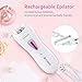 Epilator, Smooth Glide Epil-ator - Face Epilat-or for Women Hair Remover Smooth Glide E-pilator Women Face Legs Bikini Epilators