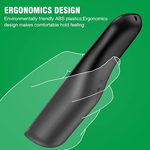 Image of Presentation Clicker Mouse Control with Green Light for PowerPoint Presentations, Wireless Presenter Remote Control Slide Clicker for Classroom Office