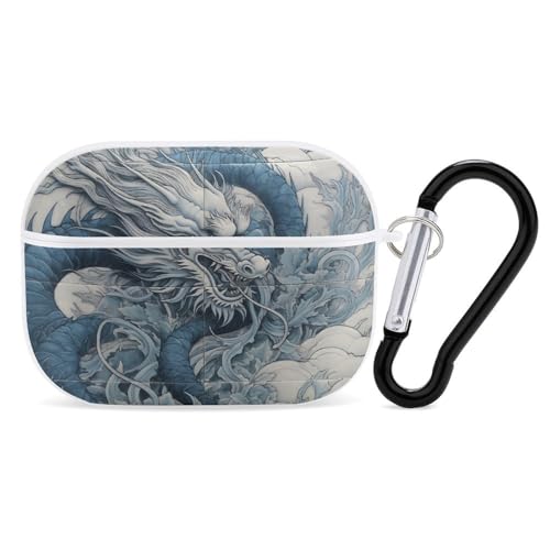 Airpod Pro ��2����/��1����h���S���p�^�[���P�[�X�J�o�[ �ϏՌ��ی�P�[�X �L�[�`�F�[�������O�t�� ���h�~ �n�[�hPC �t���h���b�v�w�b�h�z���P�[�X �j�����p �z���C�g