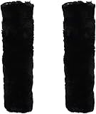 Ieron Weiches, künstliches Kaninchenfell aus gebürstetem Pferdenasenriemen, Kaninchenfell aus gebürstetem Ärmel, Wangenstück, Nasenriemen, Pferdezügelhülle