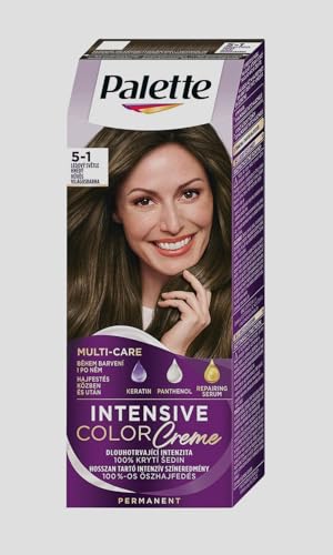 Palette Tinte para el cabello 5-1 marrón claro frío