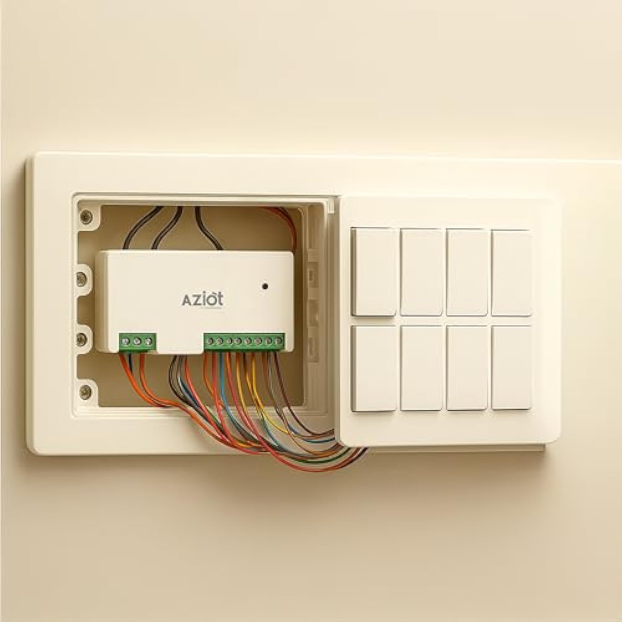 8 Node WiFi Smart Switch with Bluetooth Backup