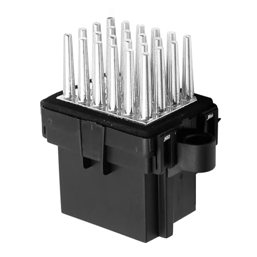 Image of A /C Heater Blower Motor Resistor Control Module Replacement for Buick Cadillac Chevy GMC Hummer Pontiac Saturn, Replace 15141283 15-81638 4P1594