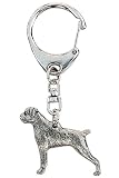 Boxer Made in U.K Artistic Style Dog Key Ring Collection